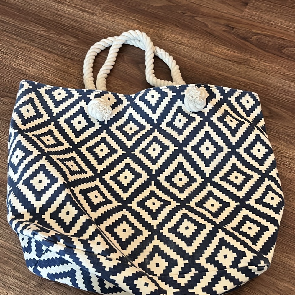 Summer and rose tote bag